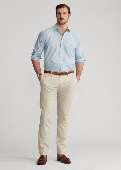 Pantalones Polo Ralph Lauren Hombre Beige - The Polo Weekday - ITWNP2780